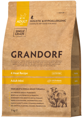 Grandorf 4 Meat Recipe Adult Mini