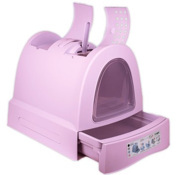 IMAC био-туалет для кошек ZUMA, пепельно-розовый