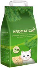 Aromaticat Древесный Впитывающий Наполнитель для Кошачьих Туалетов