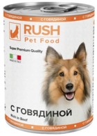 Rush Pet Food с Говядиной для Собак (банка)