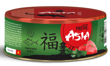 Prime Asia Tuna & Aloe in Jelly (банка)