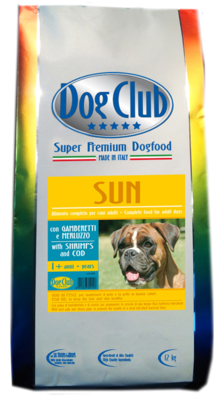 Dog Club Sun with Shrimps and Cod