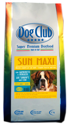 Dog Club Sun Maxi with Shrimps and Cod