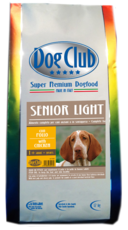 Dog Club Senior Light with Chicken