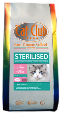 Cat Club Sterilised with Turkey