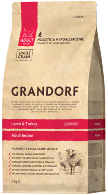 Grandorf Lamb & Turkey Adult Indoor