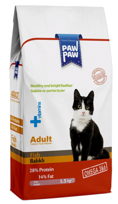 Paw Paw Adult Fish for Cat