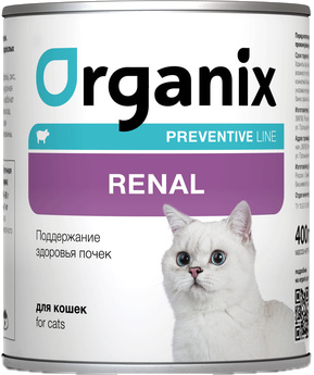 Organix Renal для Кошек (банка)