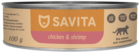 Savita Chicken & Shrimp для Кошек Всех Возрастов (банка)