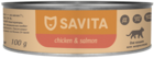 Savita Chicken & Salmon для Кошек Всех Возрастов (банка)