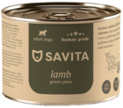 Savita Adult Dogs Lamb Green Peas (банка)