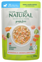 Guabi Natural Dog Grain Free Chicken, Salmon and Vegetables (пауч)