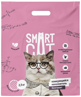 Smart Cat Комкующийся Наполнитель Бентонит