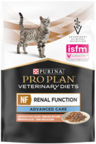 Pro Plan Veterinary Diets NF Renal Function Advanced Care Аппетитные Кусочки с Лососем (пауч)