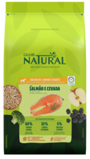 Guabi Natural Adult Dog Large and Giant Salmon and Barley Flavor