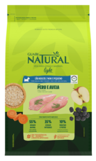 Guabi Natural Light Adult Dog Mini and Small Turkey and Oat Flavor