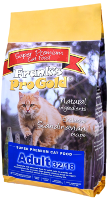 Frank's Pro Gold Super Premium Cat Food Adult 32/18