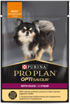 Pro Plan OptiSavour с Уткой для Взрослых Собак (пауч)
