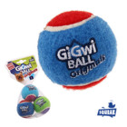GiGwi Игрушка для собак Три мяча с пищалкой, серия GiGwi BALL Originals
