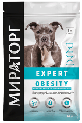 Мираторг Expert Obesity для Собак