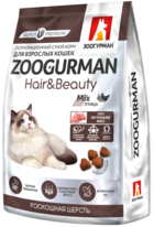 Zoogurman Hair & Beauty Птица для Взрослых Кошек