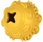 Mr.Kranch Игрушка для собак Мяч желтый с ароматом сливочное мороженное