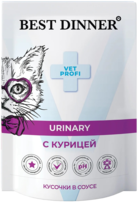 Best Dinner Exclusive Urinary  Vet Profi Курица Кусочки в Соусе (пауч)