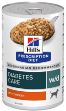 Hill’s Prescription Diet Diabetes Care w/d with Chicken Dog (банка)