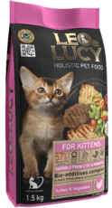 Leo& Lucy for Kittens Turkey & Vegetable