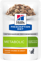 Hill’s Prescription Diet Metabolic Weight Loss & Maintenance Chicken (пауч)