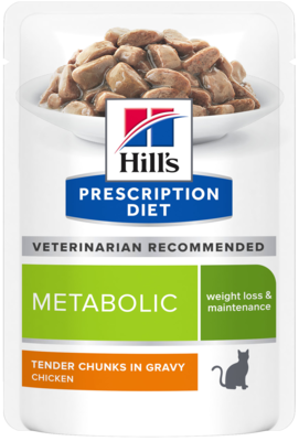 Hill’s Prescription Diet Metabolic Weight Loss & Maintenance Chicken (пауч)