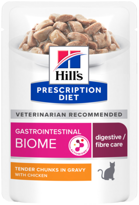 Hill’s Prescription Diet Gastrointestinal Biome Digestive/Fibre Care Chicken (пауч)