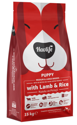 Havlife Puppy Medium & Large Breeds with Lamb & Rice