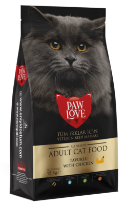 Paw Love Adult Cat Food with Chicken