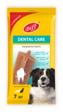 Titbit Жевательный снек Biff Dental Care с говядиной для собак крупных пород