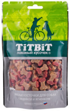 Titbit Косточки мясные для собак с индейкой и ягненком