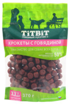 Titbit Крокеты с говядиной для собак всех пород