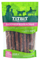 Titbit Палочки колбасные для собак всех пород - XXL выгодная упаковка