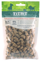 Titbit Подушечки с обсыпкой из рубца говяжьего для собак Золотая коллекция