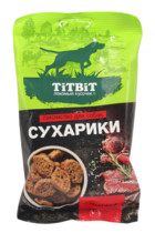 Titbit Сухарики с телятиной лакомство для собак