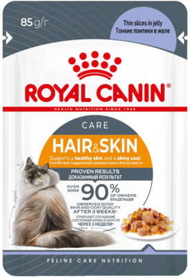 Royal Canin Care Hair & Skin (в желе, пауч)