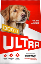 Ultra Dog's Аппетитные Кружочки с Курицей для Взрослых Собак Всех Пород