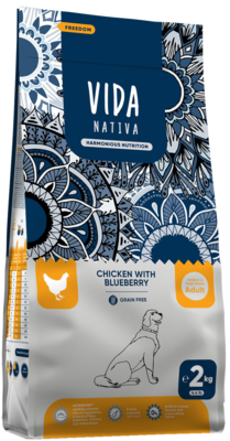 Vida Nativa Chicken with Blueberry Grain Free Medium & Large Breed Adult