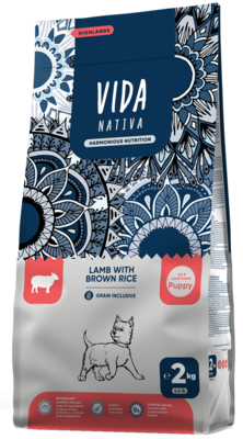 Vida Nativa Lamb with Brown Rice Grain Inclusive Toy & Small Breed Puppy