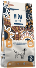Vida Super with Chicken, Lamb & Super Veggies Medium & Large Breed Adult