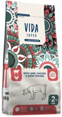 Vida Super with Lamb, Chicken& Super Veggies Medium & Large Breed Adult