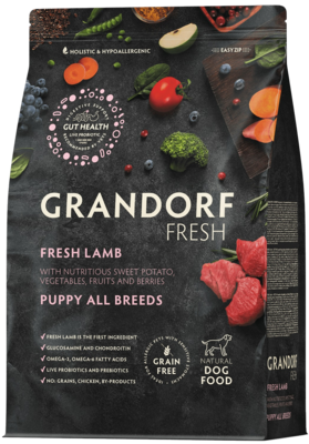 Grandorf Fresh Lamb Puppy All Breeds