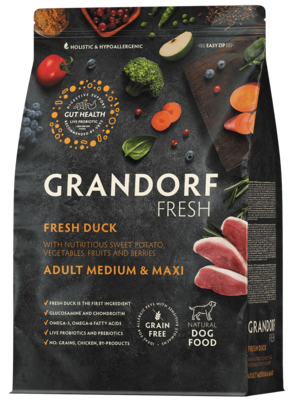 Grandorf Fresh Duck Adult Medium & Maxi