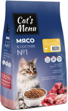 Cat’s Menu с Курицей для Взрослых Кошек