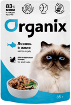 Organix Лосось в Желе для Взрослых Кошек (пауч)